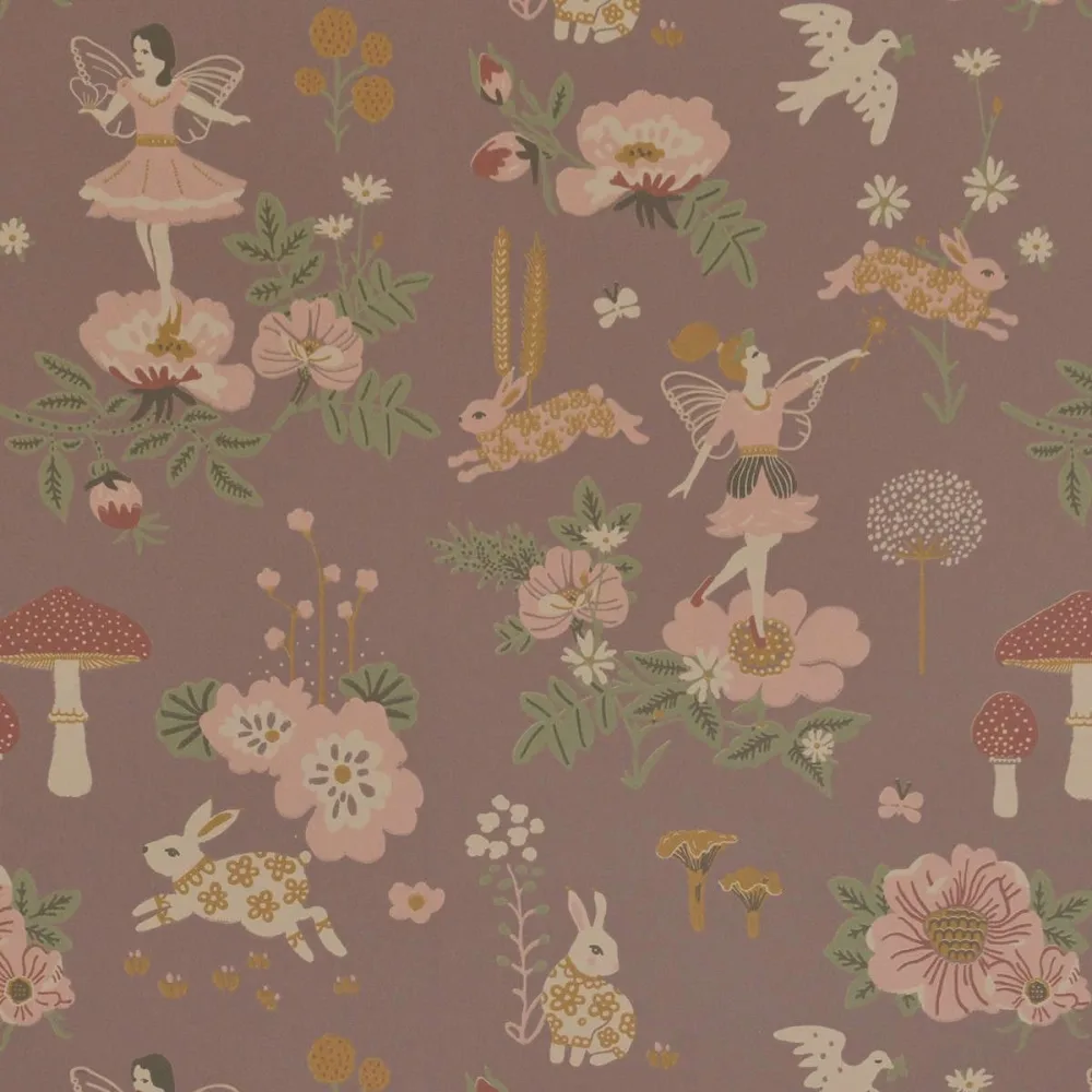 Poetry Old Garden 138-04 Lila Tapet | Stuvbutiken