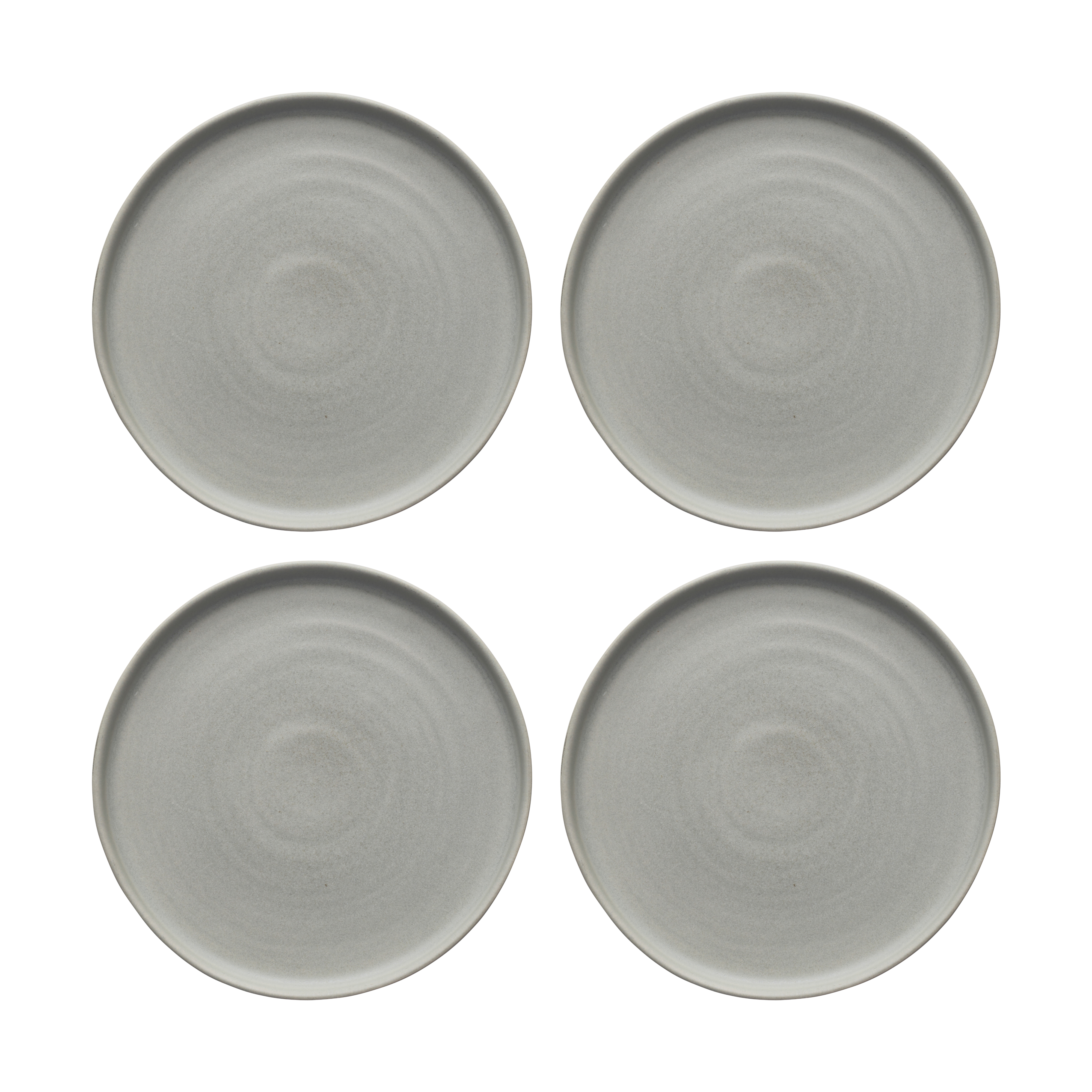 Sandsbro assiett ljusgrå, Ø20 cm, 4-pack