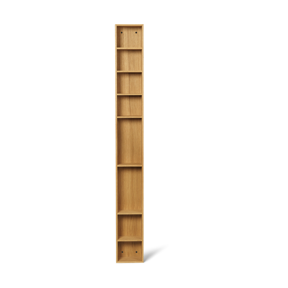 Bon hylla 138x16 cm, Oiled Oak