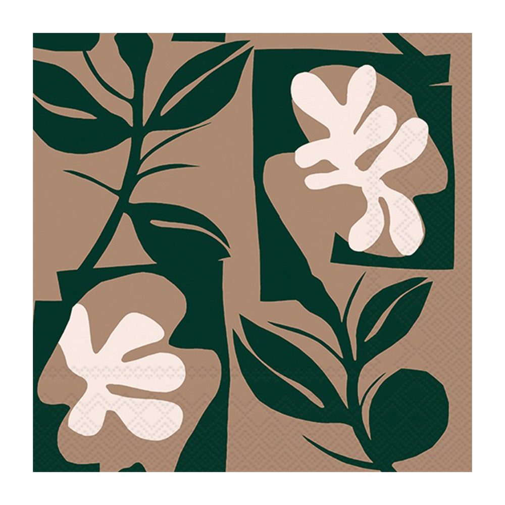 Naatit servett 33x33 cm 20-pack, Linen