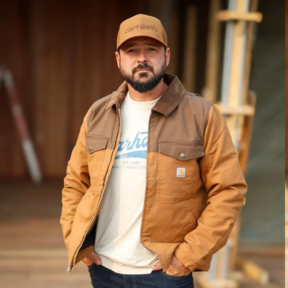 Carhartt 106432B84 Jacka mörkbrun XL