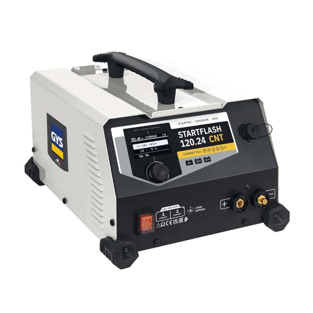Startflash 120.24 CNT, 20-1200Ah, 110A, 230V, IP20, GYS