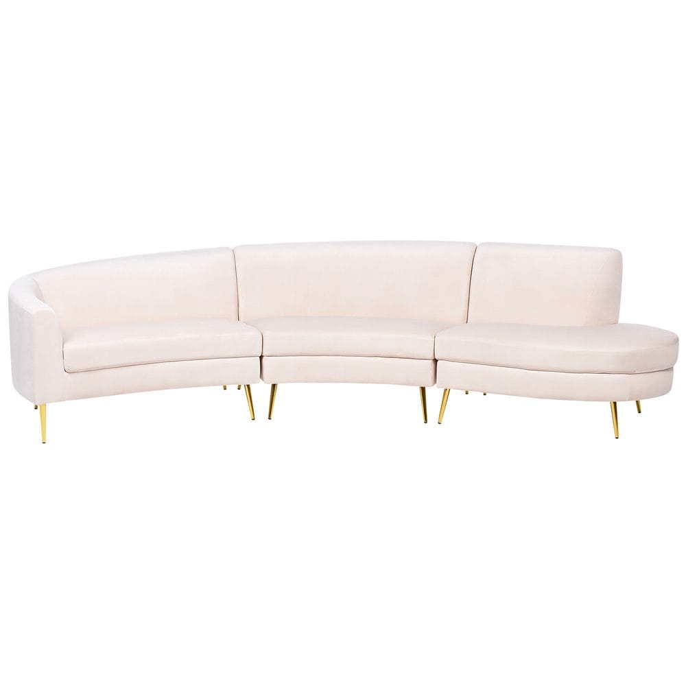 U-formad soffa Moss