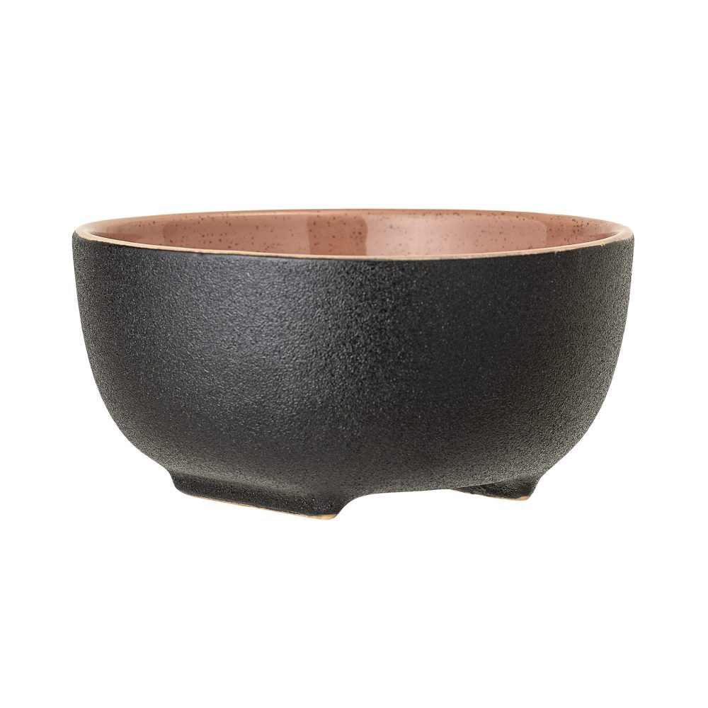 Sienna skål Ø14 cm, Orange-svart