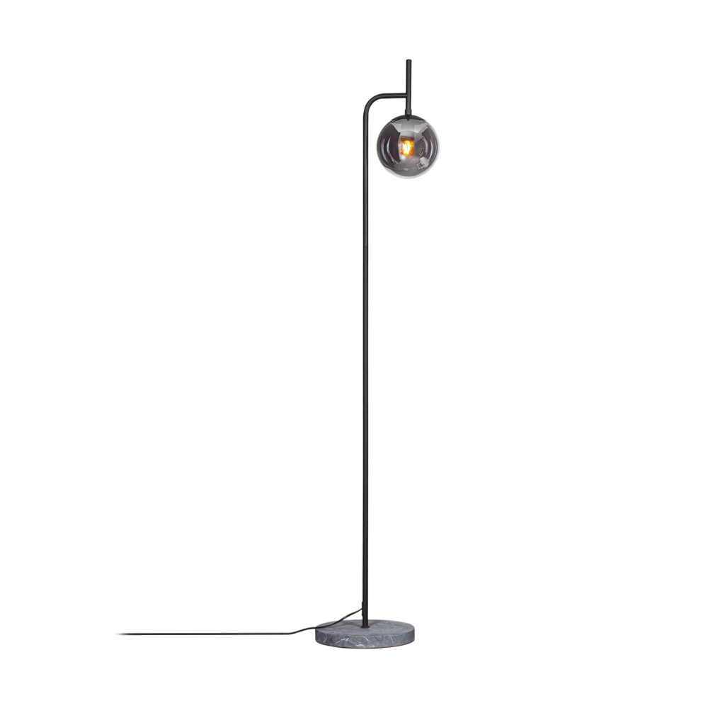 Boyle golvlampa 163,5 cm, Rökgrå
