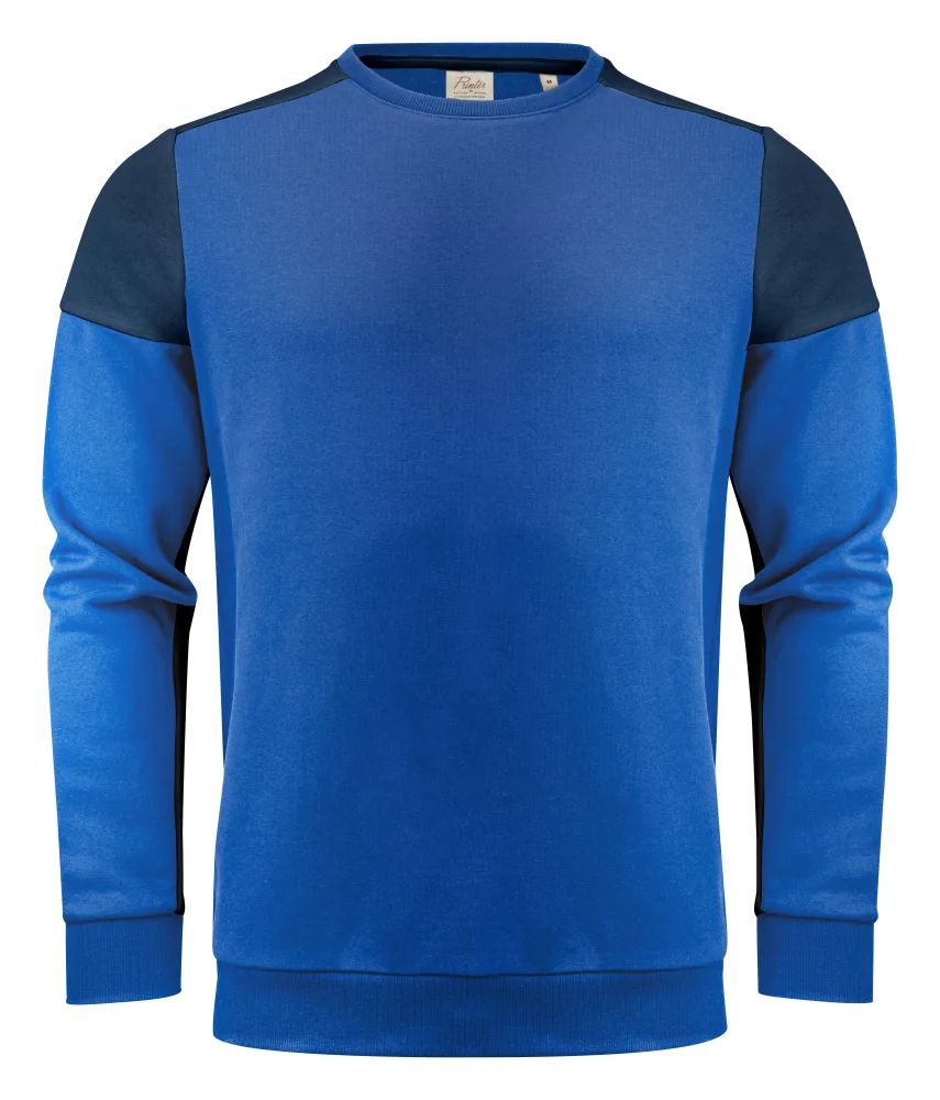 Printer Prime Crewneck Tröja Svart;Mörkgrå