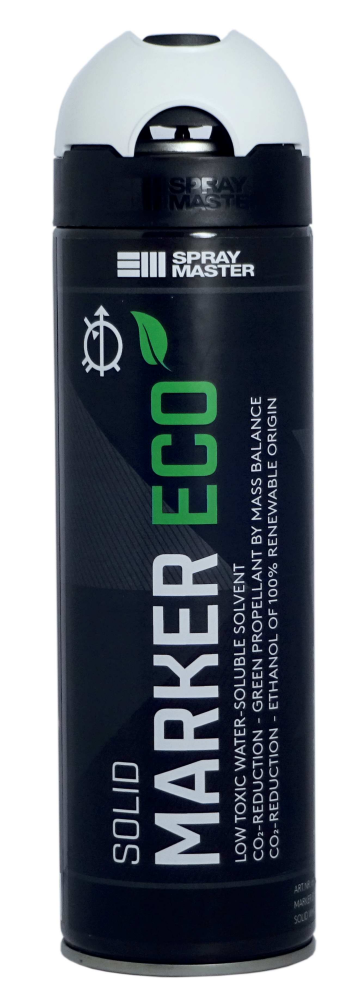 MARKERINGSFÄRG SPRAY MASTER ECO II SOLID VIT