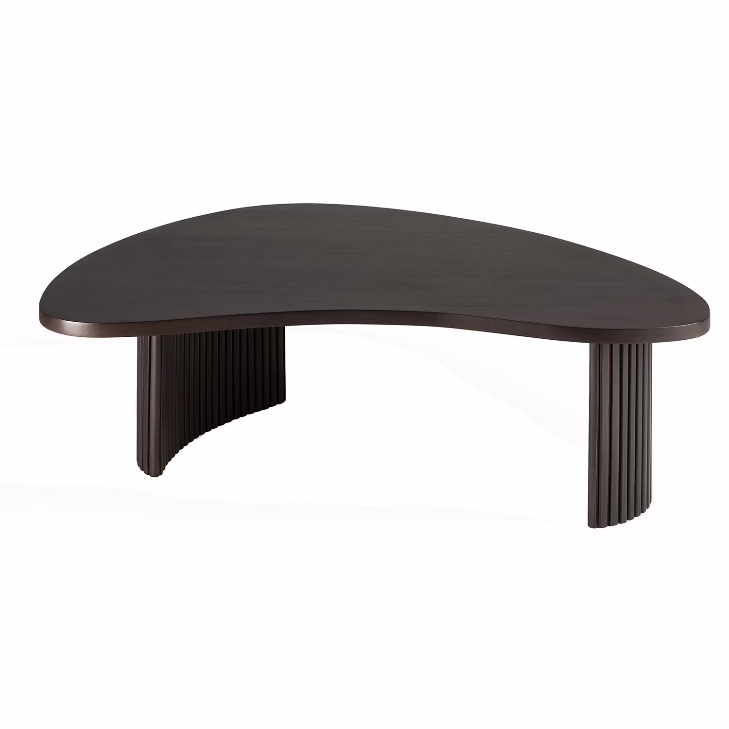 Mahogany Boomerang Soffbord Mörkbrun, 85x77x29 cm