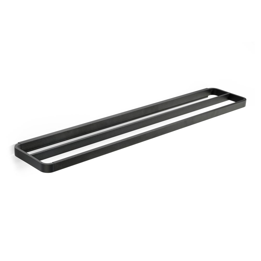 RIM handduksstång dubbel 12x70 cm, Black