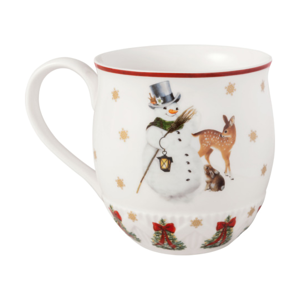 Toy´s Fantasy mugg 38 cl, Vit-röd