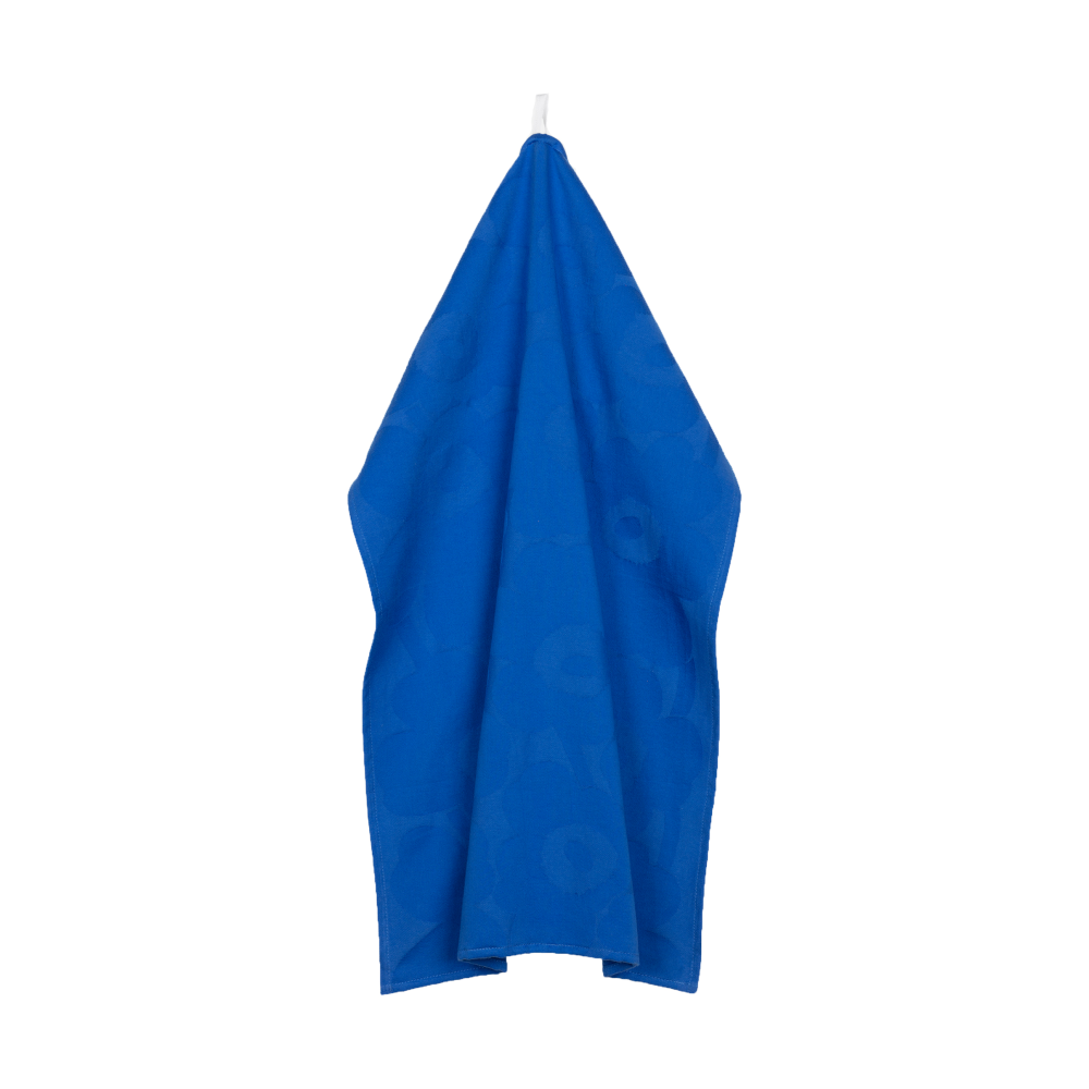 Unikko kökshandduk 47x70 cm, Dark blue-blue