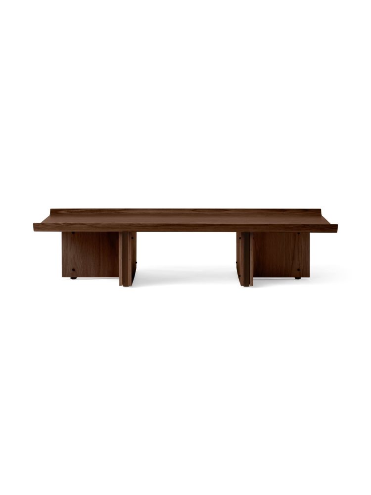 Conrad loungebord, Mörkbetsad ek, 149x74 cm