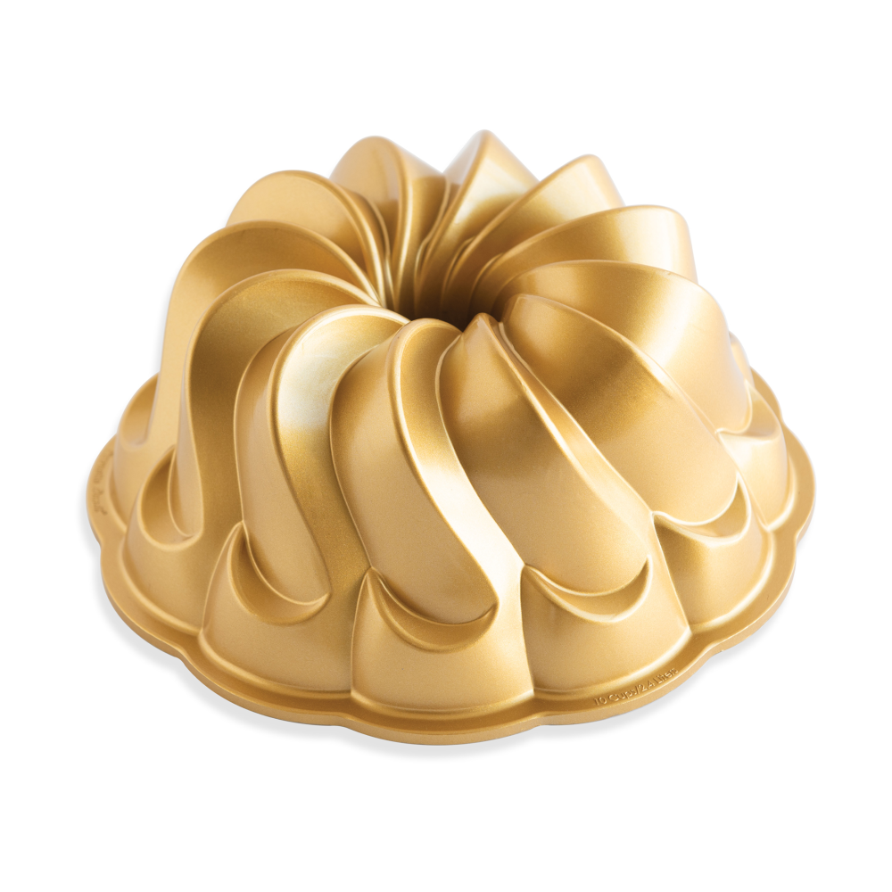 Nordic Ware piroutte bundt bakform 2,4 l, Guld