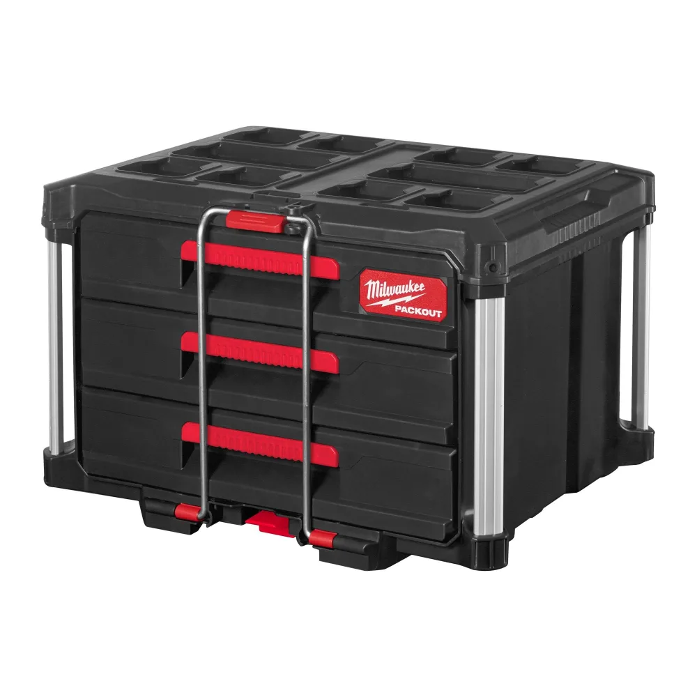 Milwaukee 4932472130 Packout Förvaringslåda tre lådor - Bild 2