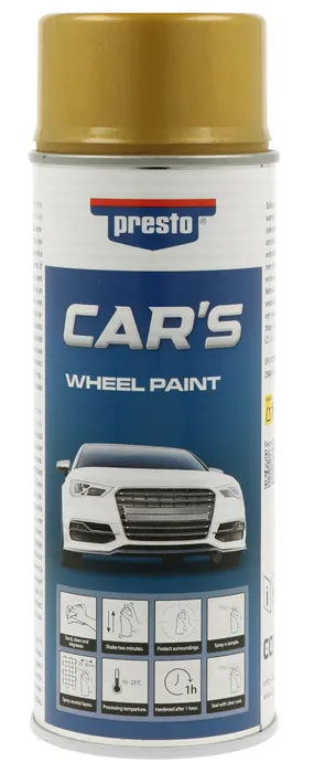 PRESTO CARS WHEEL GOLD 400-ML