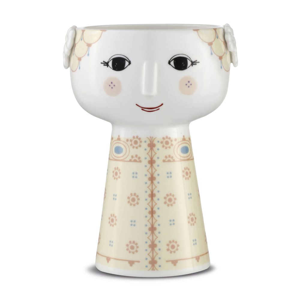 Eva vas 15 cm, Soft yellow