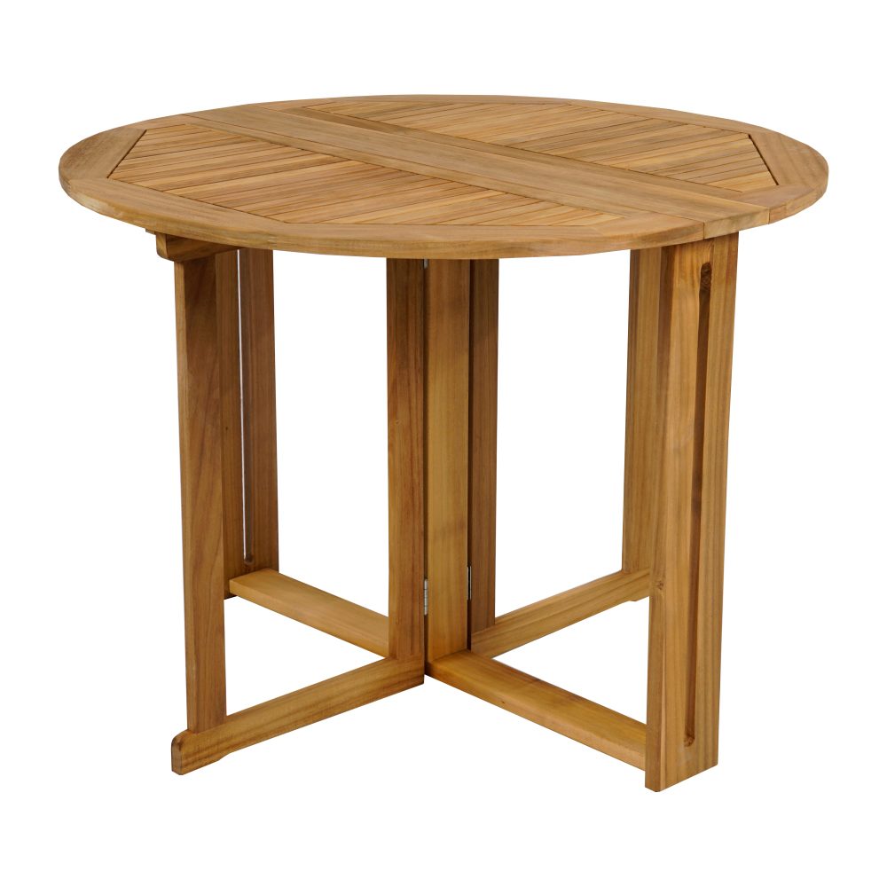 Aneboda klaffbord Ø100 cm, Teak