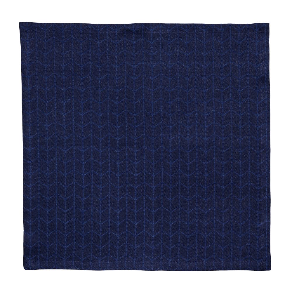 Swedish Grace tygservett 45x45 cm, Midnatt