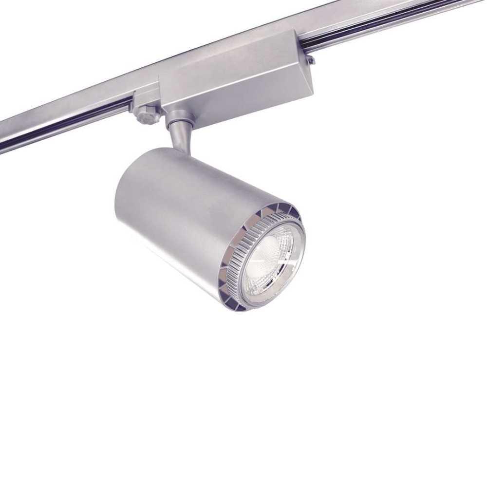 Rex II LED Track Light, 3-Fas, IP21, 230V, 35W, Silver