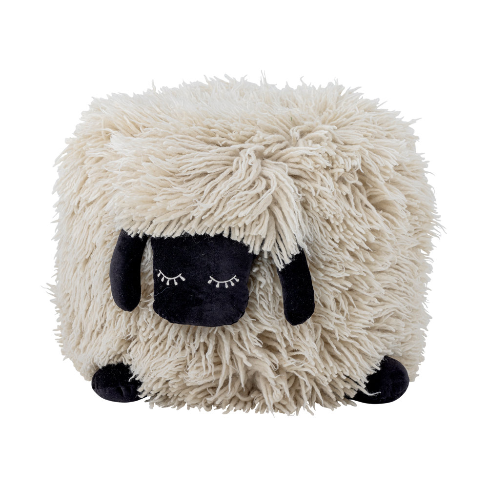 Dolly puff ull 50x45 cm, Vit