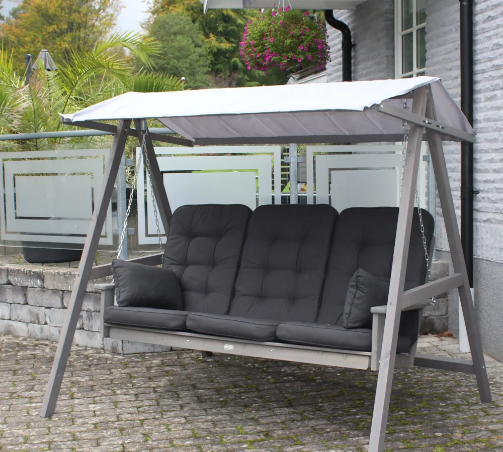 Eden Wood Torekov EW 0969-5 Hammock 3-sits Vit - Bild 2
