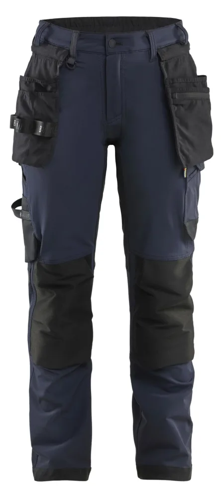 Blåkläder 712116459699D19 Arbetsbyxa mellangrå/svart Mellangrå/svart