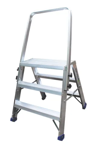 Skeppshultstegen 4250-03-210 Stegpall inklusive säkerhetsbåge 3 steg, 715 mm