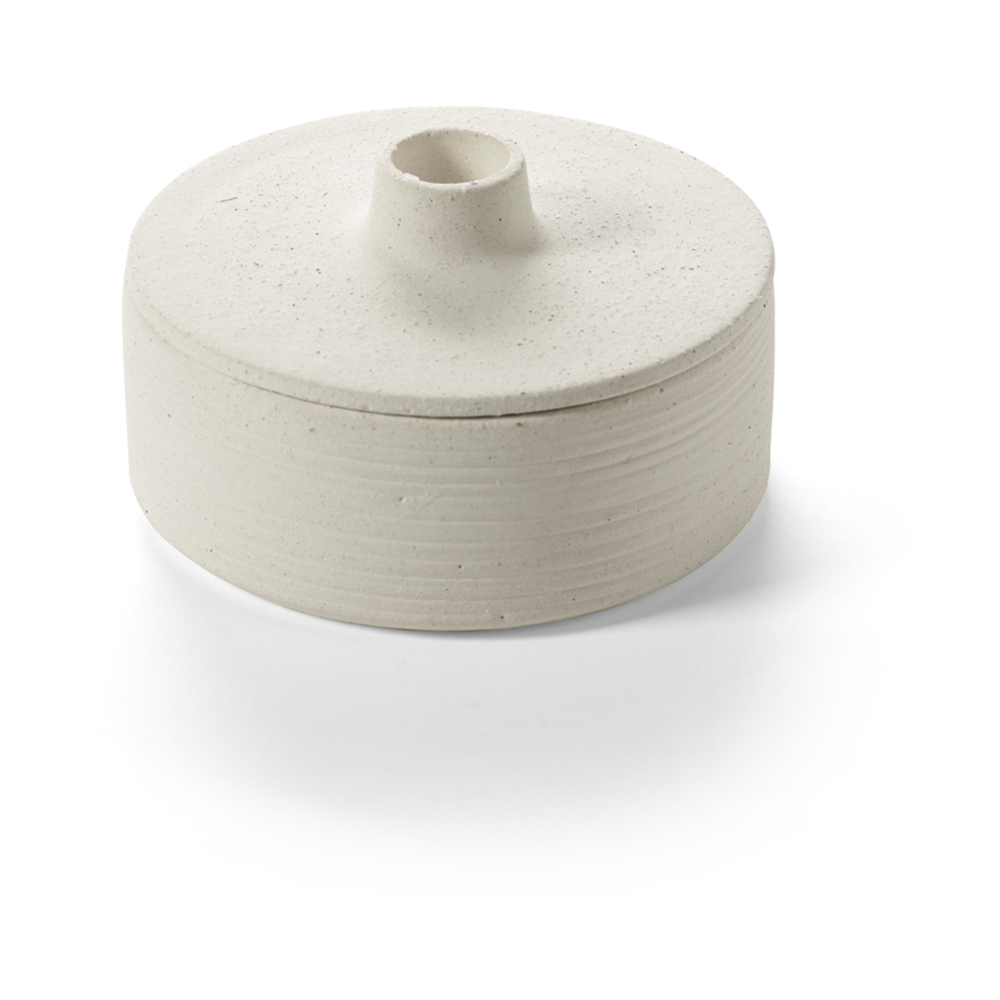 Mira ljusstake/förvaringsbox, Beige