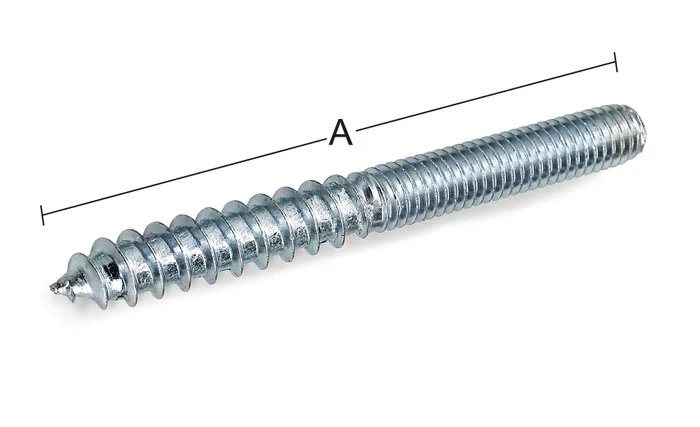 SKRUVSTIFT 5074 M6X60MM GALV S