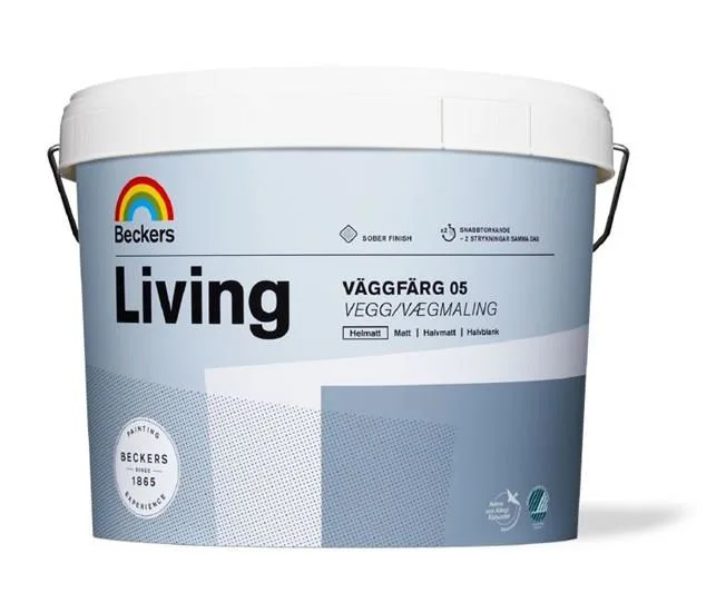 Beckers Living 20 Väggfärg halvmatt Valfri kulör
