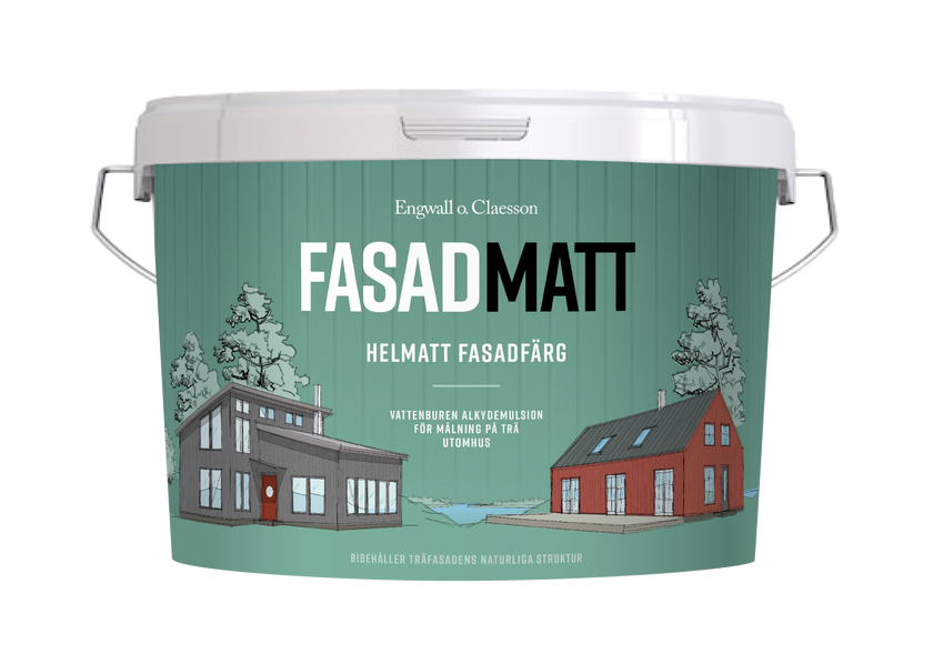 Lasol Fasadmatt 5 L 9095 Svart