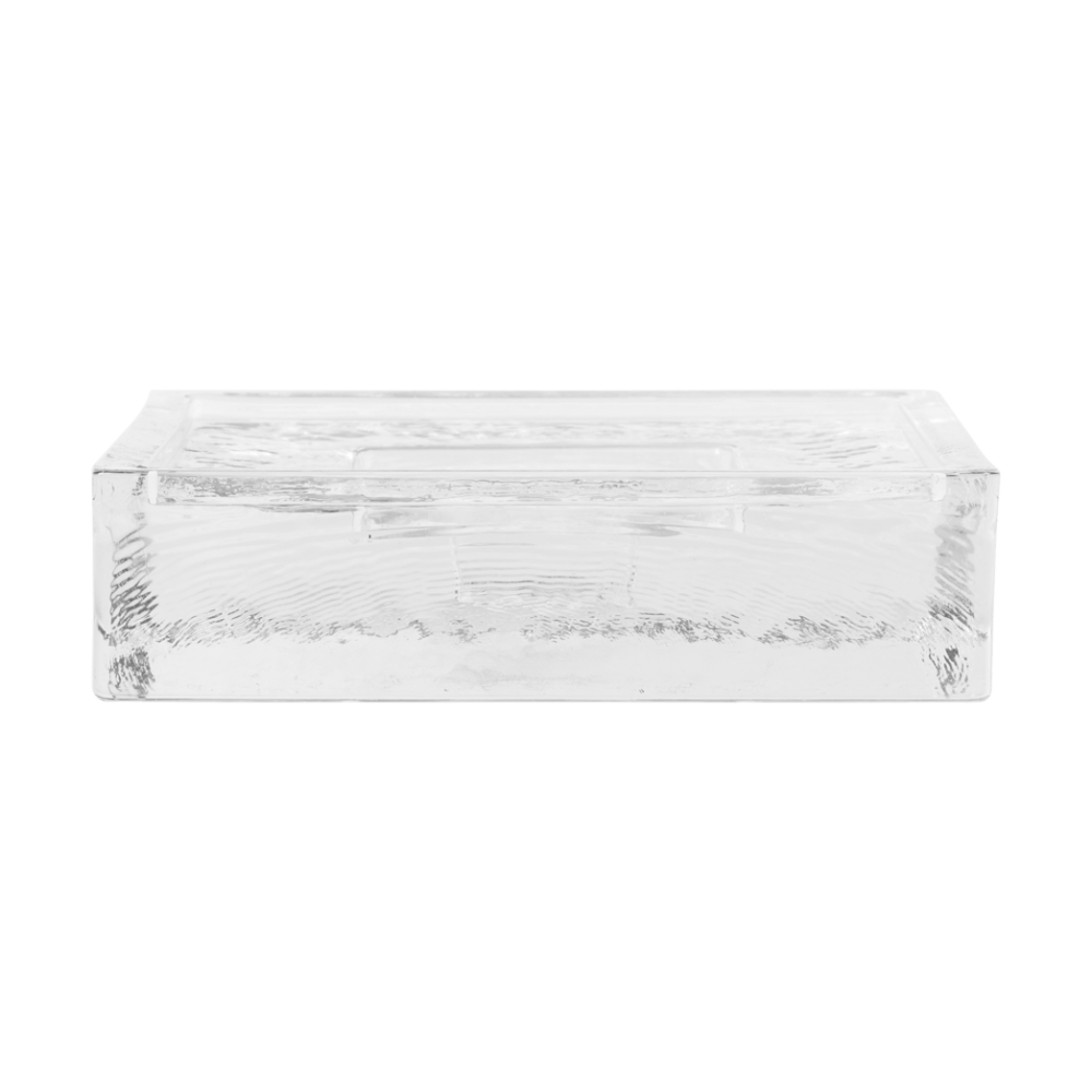 Gradia ljusstake square 16x16 cm, Clear