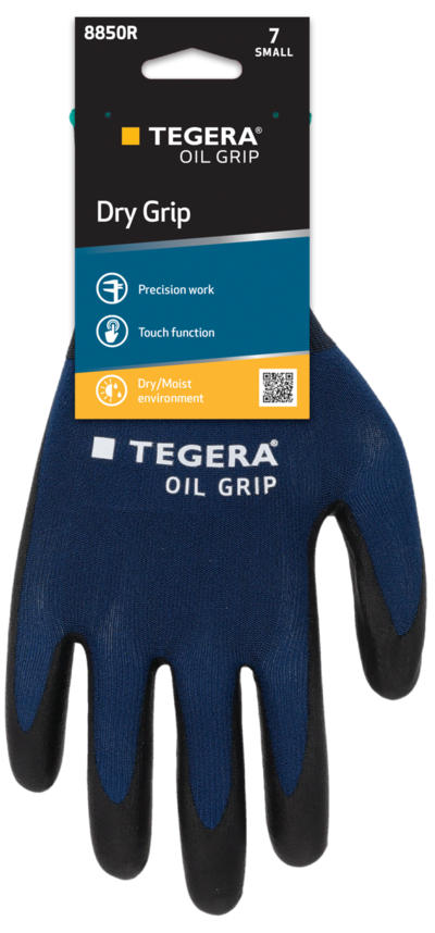 HANDSKE 8850R TEGERA SYNTETDOPPAD STL 9