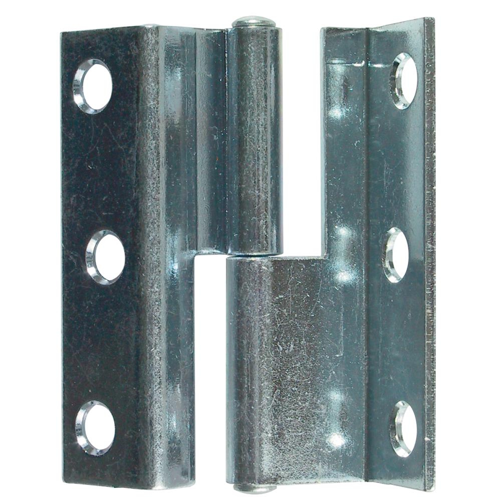 Gångjärn Vinkelböjda 5006 Vänster 55mm Förzinkad 2stx10pak Bårebo 811305