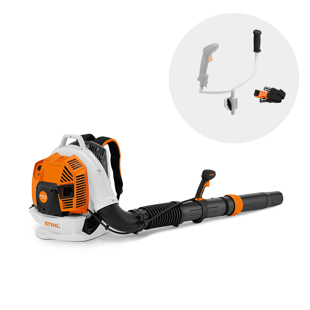 Stihl BR 800 C-E Lövblås med Bröstspänne och Styre