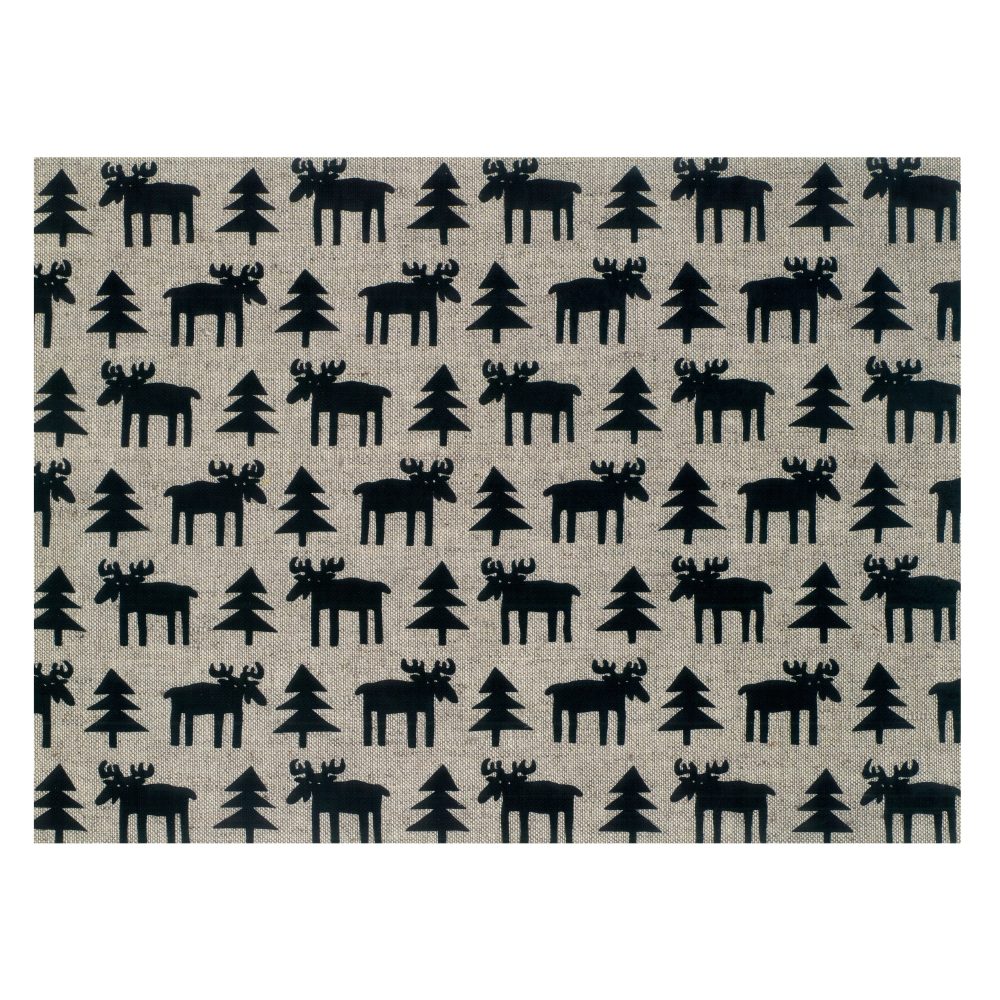 Moose bordstablett, beige-svart
