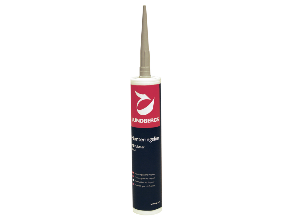 MONTERINGSLIM LUNDBERGS MS POLYMER 290ML TRAPPRENOVERING