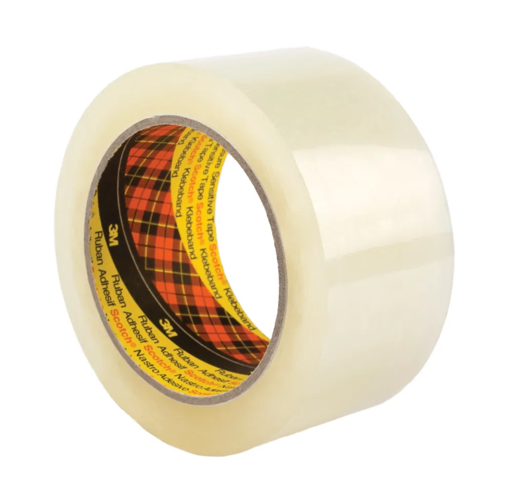 3M 313 Packtejp längd 66 m, bredd 50 mm