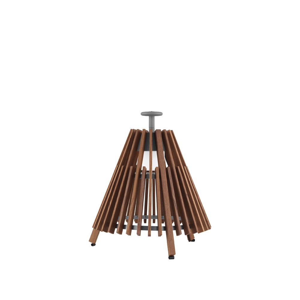 Tipi golvlampa, ask värmebehandlad, 527, aluminium