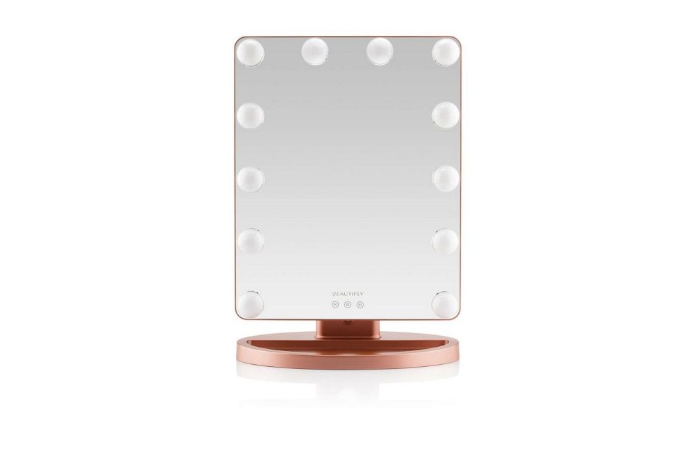 Sminkspegel Beautifly GamourVue med LED-belysning