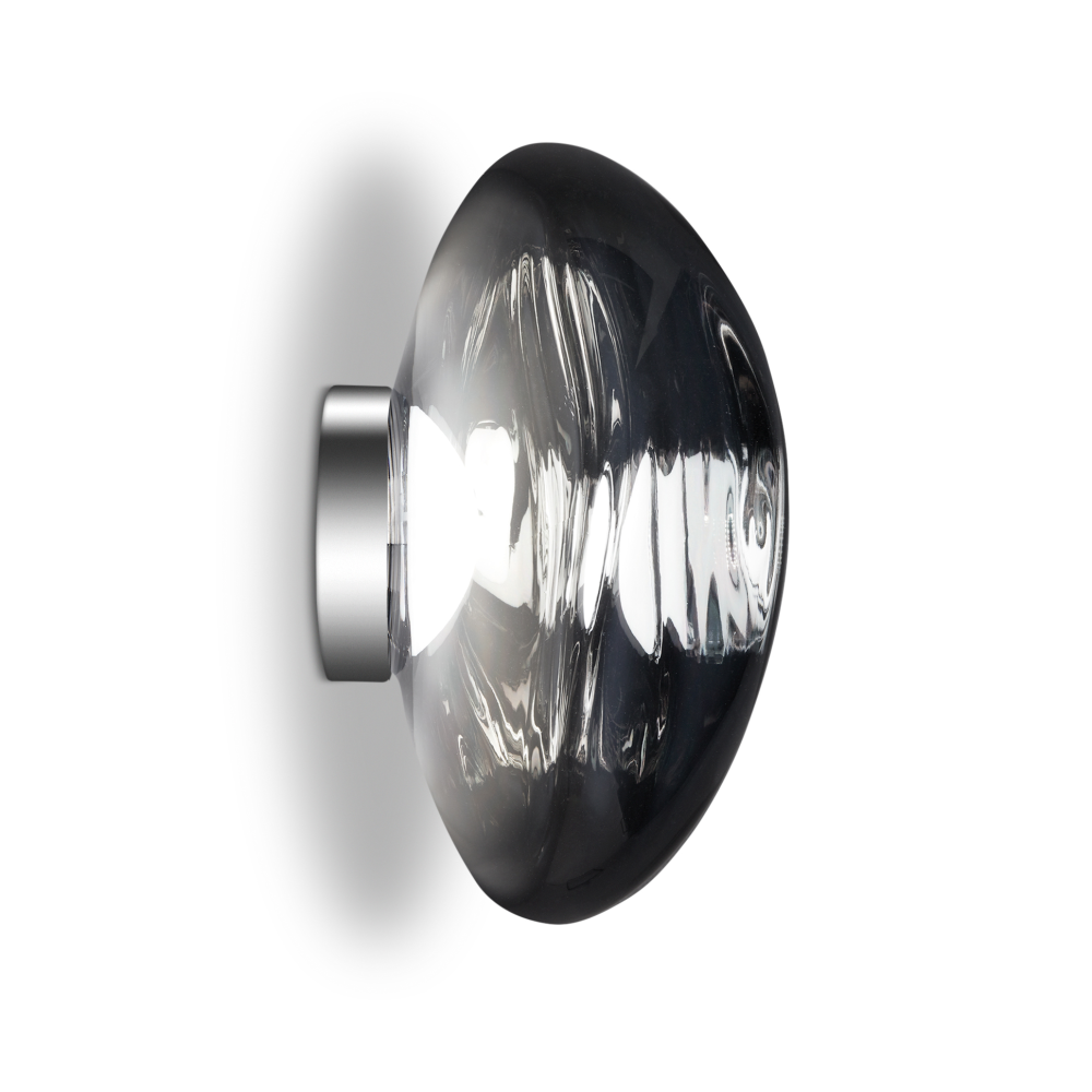 Melt Surface vägg- och taklampa LED, Krom