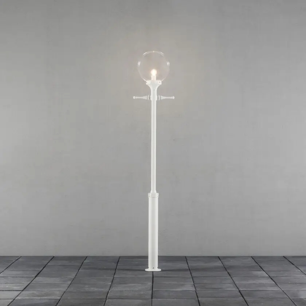 Orion Lykta Inklusive Stolpe 240cm E27 230-240V IP23 Vit Konstsmide