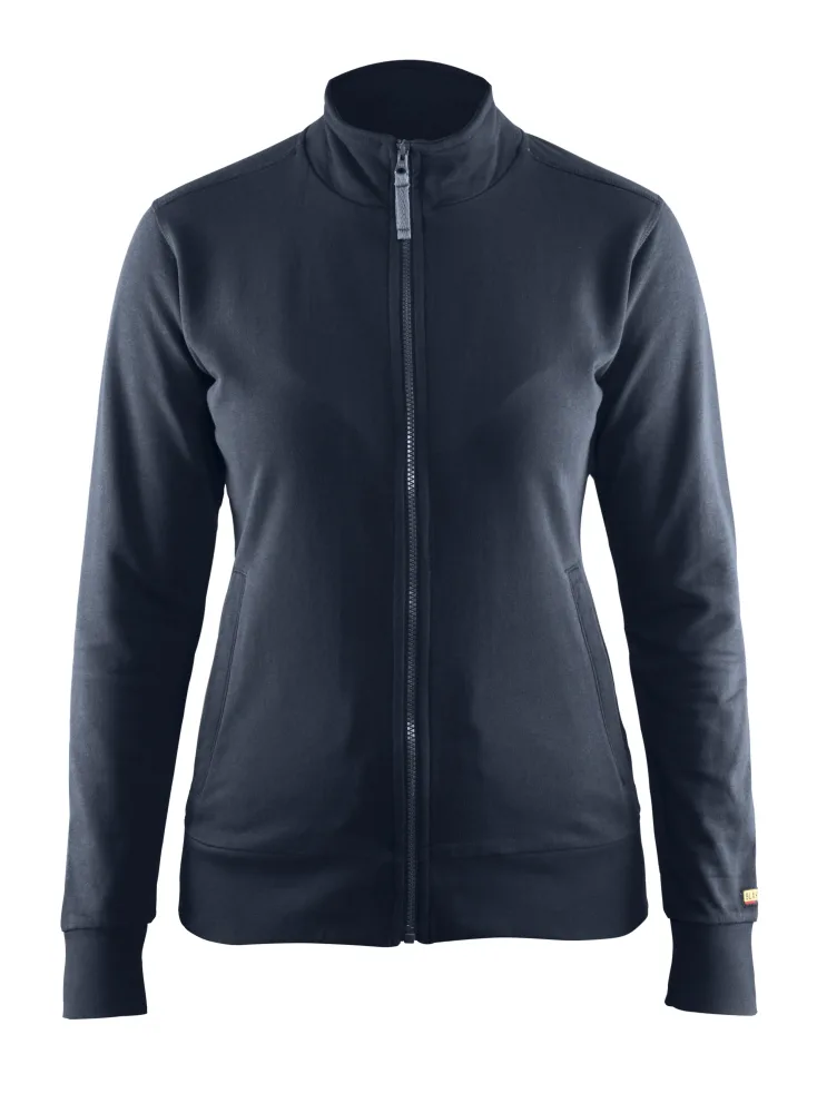 Blåkläder 337211588600XS Tröja marinblå, helzip XS