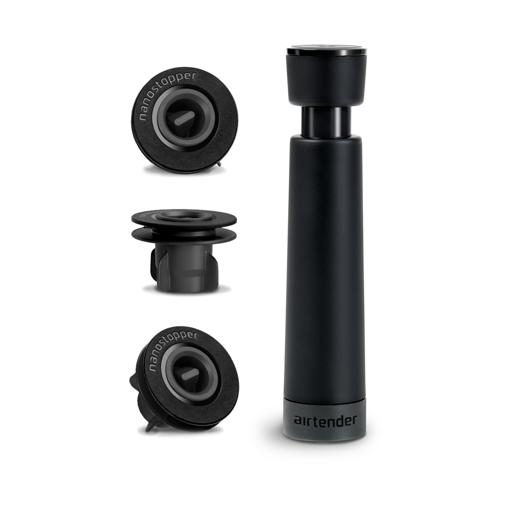 Airtender vakuumförslutare vin, 3 st stoppers