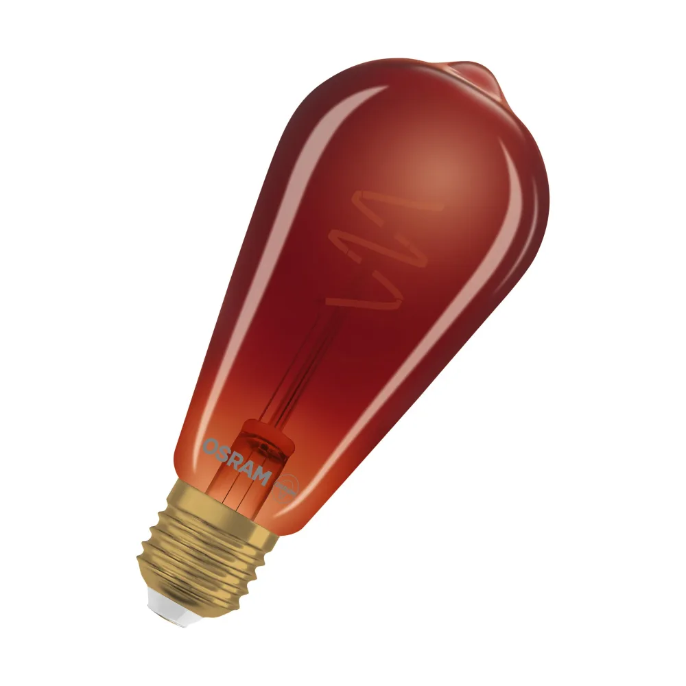 Osram SPIRAL EDISON DIM KOPPAR LED-lampa E27, 3 W, 45 lm