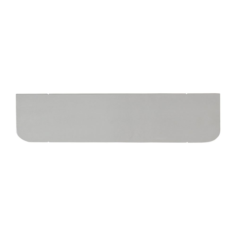 Rib hylla 100 cm, Grå