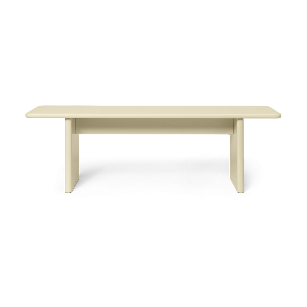 Rink bänk 140 cm, Eggshell