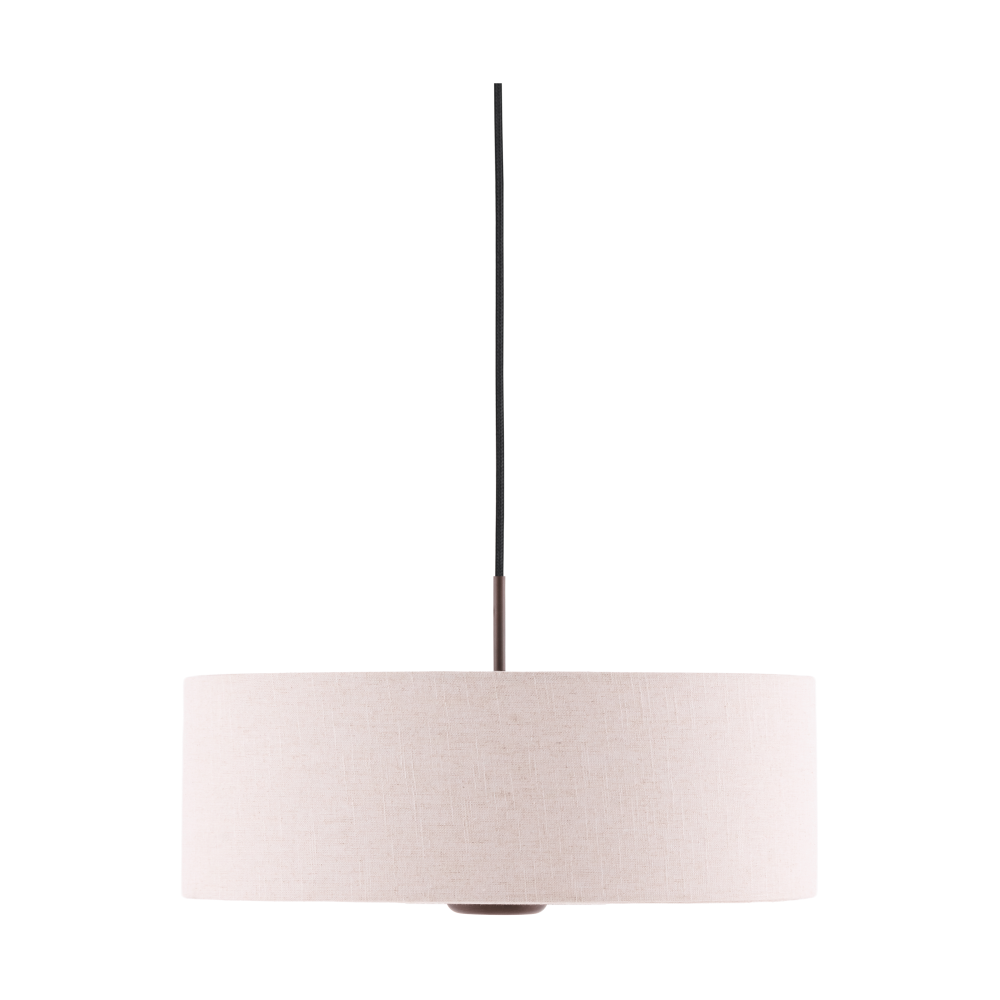 Bosco pendel, Beige, brunbetsad ek, Ø55 cm
