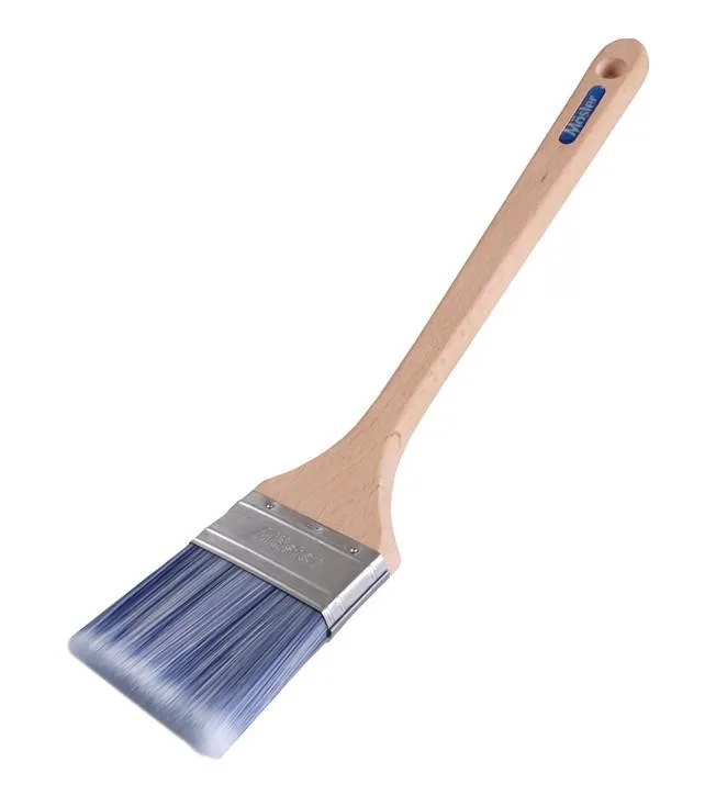 Mäster Max Blue 1685070 Vinkelpensel trä, syntetborst 70 mm