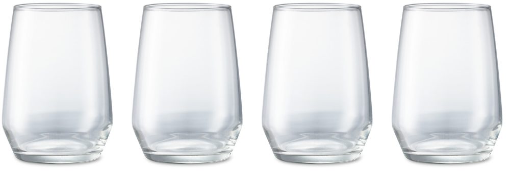 Tavira Glas 4-pack, H 12 Ø 8,5 cm, 45 cl